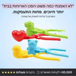סט צורות לאוכל