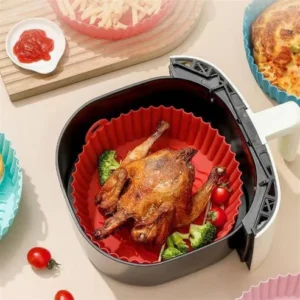 2 תבניות סיליקון לAir Fryer